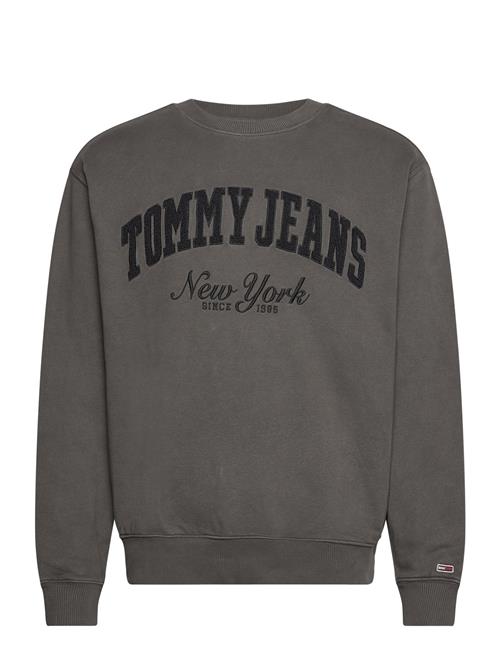 Tjm Rlx Vintage Varsity Crew Tommy Jeans Grey