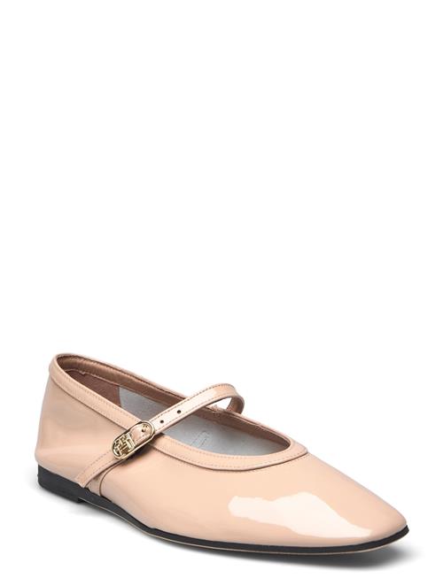 Ballerina Maryjane Patent Tommy Hilfiger Beige