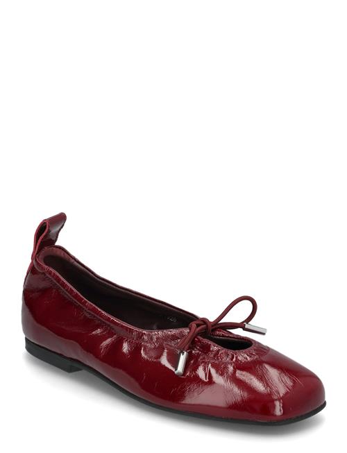 ALOHAS Rosalind Onix Burgundy Leather Ballet Flats ALOHAS Burgundy