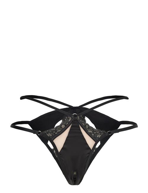 Hunkemöller Nisha Hl Braz Open Crotch Hunkemöller Black