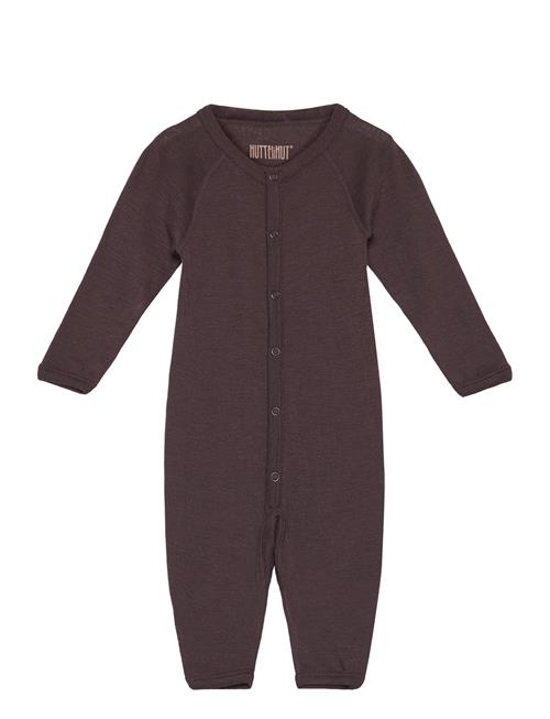 Huttelihut Suit Ls Wool Huttelihut Brown