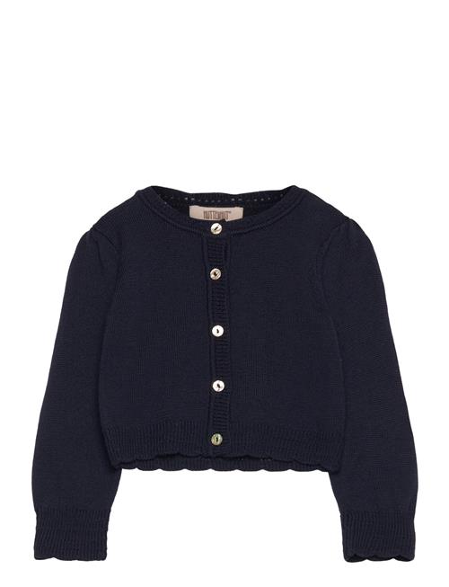 Cardigan Wool Knit Huttelihut Navy