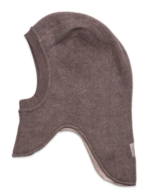 Huttelihut Balaclava Wool Fleece W. Lin. Huttelihut Brown