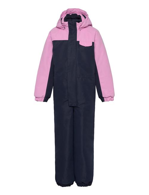 Color Kids Coverall W. Contrast Color Kids Navy