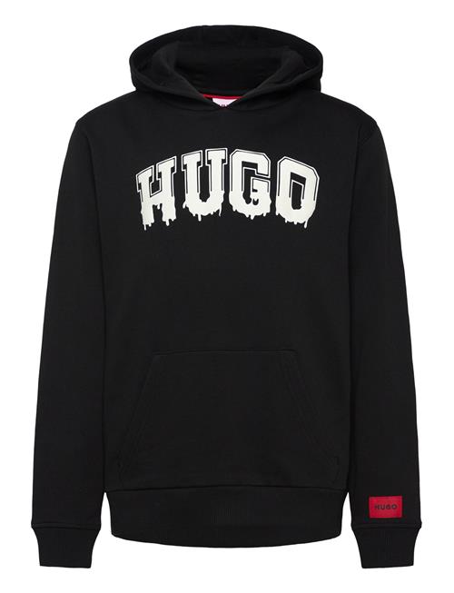 Hugo Kids Hooded Sweatshirt Hugo Kids Black