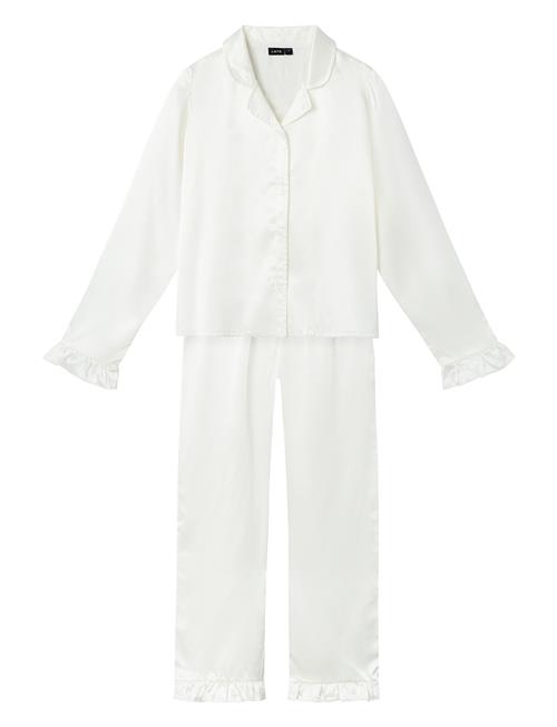 Nlfnighty Pyjamas Set LMTD White