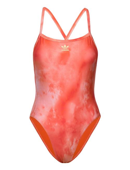 adidas Performance Hills Hiker Allover-Print Swimsuit Adidas Performance Orange