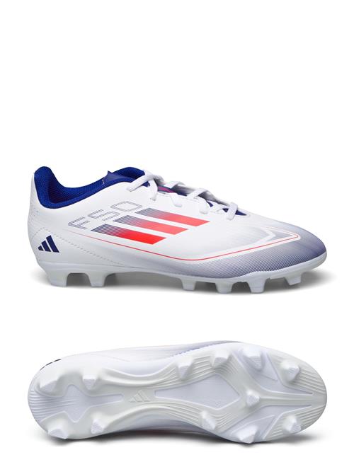 F50 Club Football Boots Flexible Ground Adidas Performance White