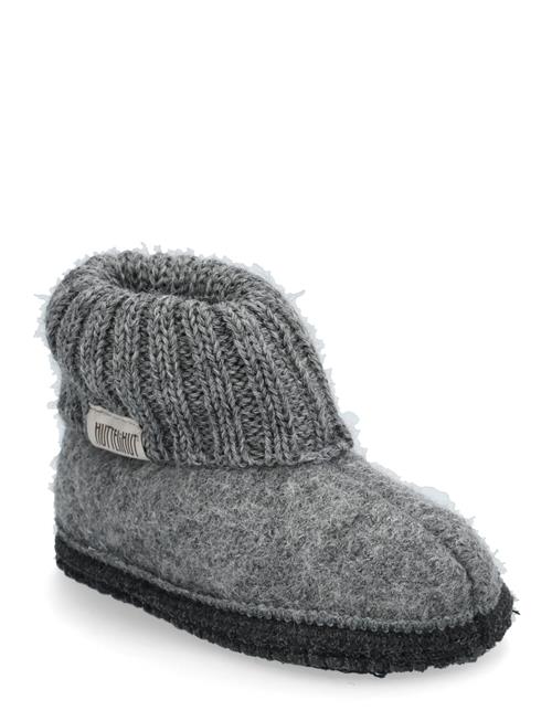 Huttelihut Slippers Wool Huttelihut Grey