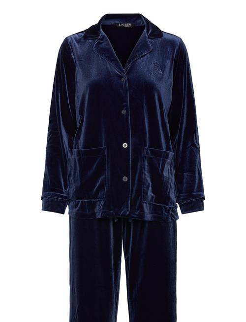 Lauren Ralph Lauren Homewear Lrl L/S Notch Collar Long Pant Pj Set Lauren Ralph Lauren Homewear Navy