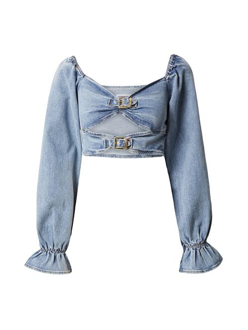 Se Hoermanseder Bluse 'Kimi'  blue denim ved About You