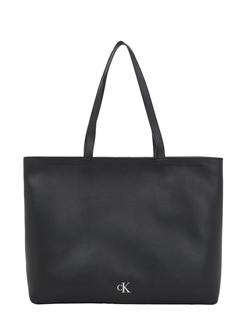 Calvin Klein Minimal Monogram Slim Tote34 T Calvin Klein Black