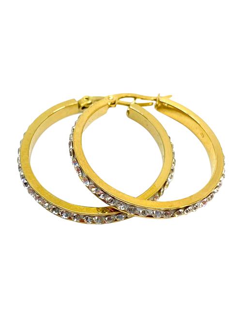 Pipol's Bazaar Holly Hoop Med Clear Pipol's Bazaar Gold