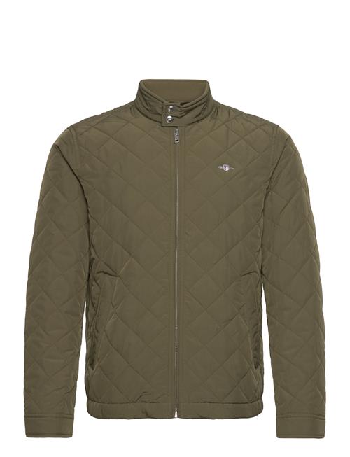 GANT Quilted Windcheater GANT Khaki