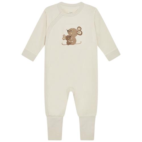 Hust&Claire Moodi Mønstret Heldragt French Oak 74 cm  Brun  74 cm  Unisex