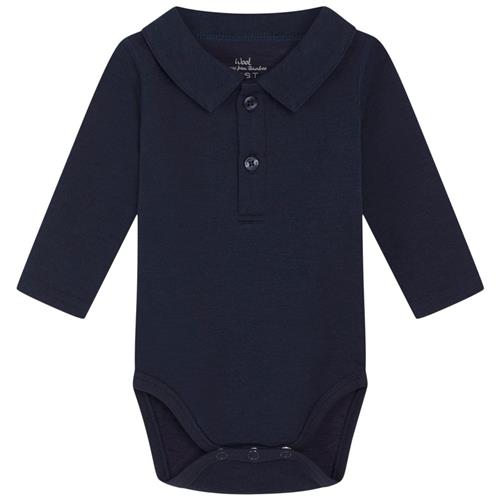 Hust&Claire Caldur Polo Baby Body Navyblå | Marine blå | 62 cm