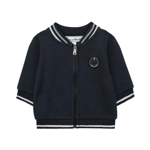 Tartine et Chocolat Cotton Navy Outfit-sæt i klassisk marineblå | Marine blå | 9 months