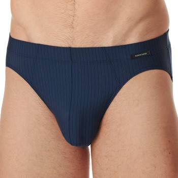 Schiesser Pure Micro Rio Briefs Mørkblå Small Herre