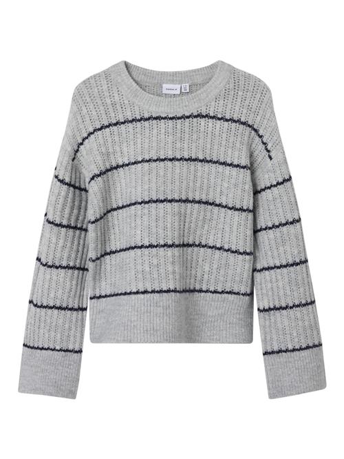 NAME IT Pullover 'Titina'  grå / sort