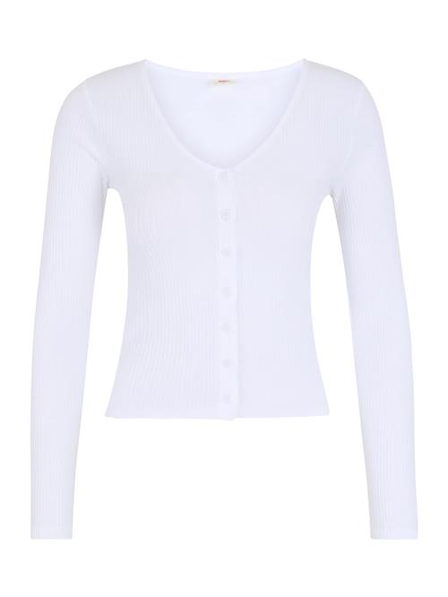 Se LEVI'S ® Cardigan 'Muse Long-Sleeve Tee'  hvid ved About You