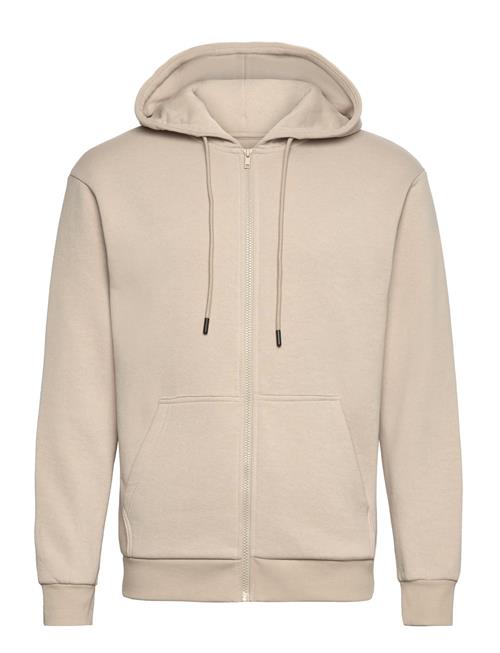 Jack & Jones Jjebradley Sweat Zip Hood Noos Jack & J S Beige