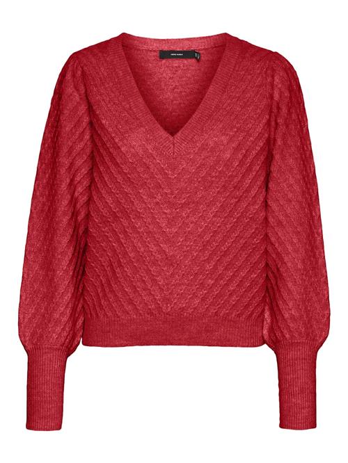 VERO MODA Pullover 'STINNA'  rød