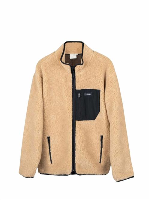 NIKIN Fleecejakke 'TreeFleece Teddy Jacket'  lysebrun