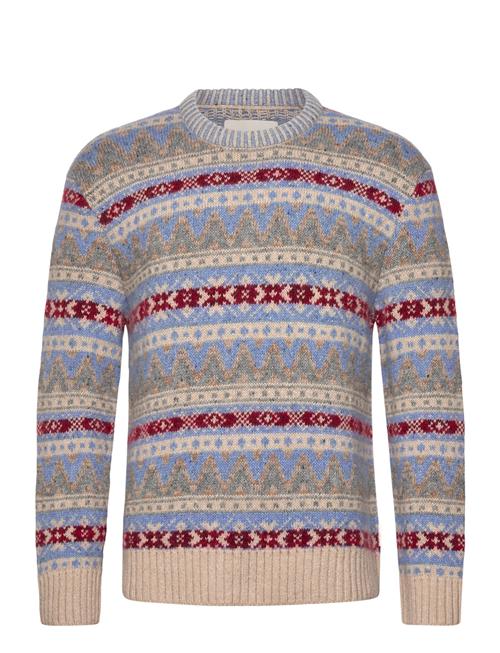 Fair Isle C-Neck GANT Patterned