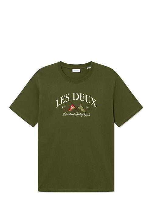 Ivy League T-Shirt Les Deux Green