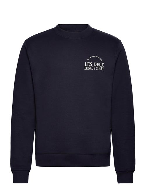 Les Deux Legacy Court Sweatshirt Les Deux Navy