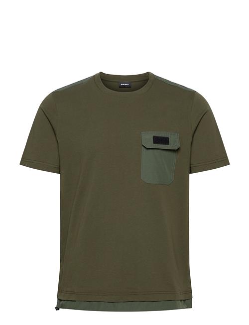 Diesel T-Armi T-Shirt Diesel Green