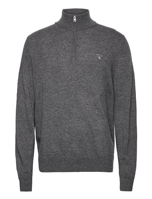 Lambswool Blend Zip GANT Grey