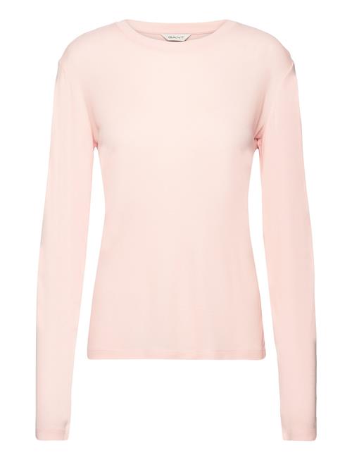 GANT Slim Lightweight Ls T-Shirt GANT Pink