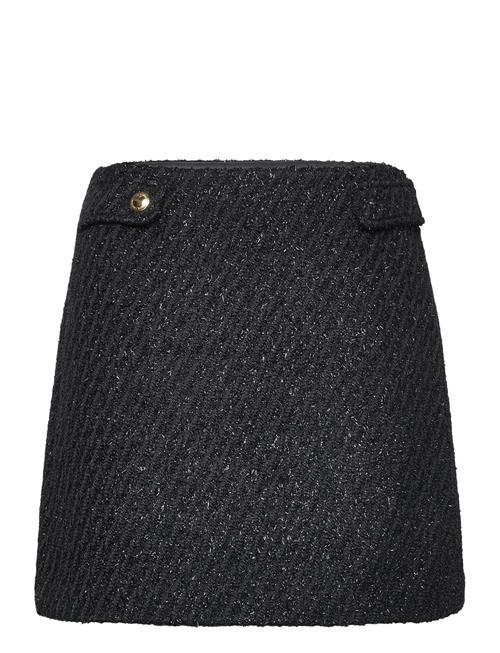 Michael Kors Tweed Mini Skirt Michael Kors Black