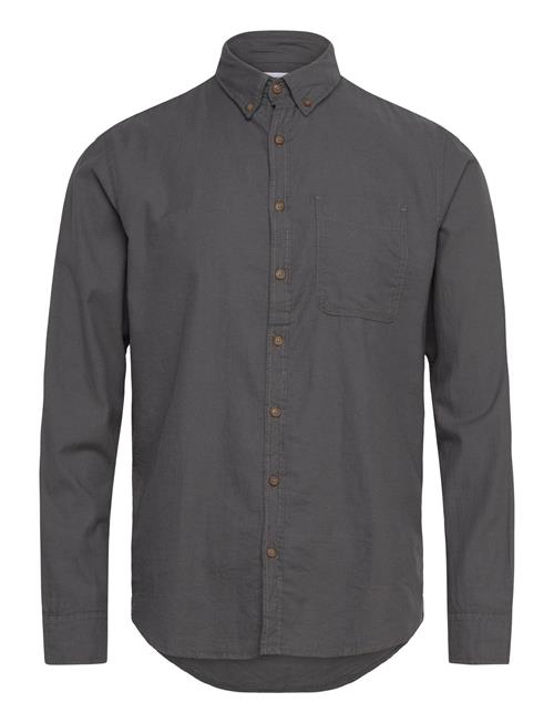 Selected Homme Slhslimowen-Brushed Shirt Ls D Selected Homme Grey