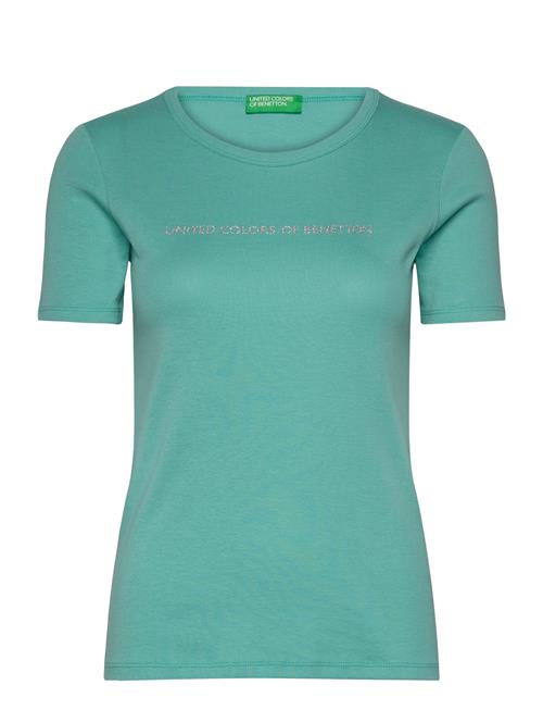 Short Sleeves T-Shirt United Colors Of Benetton Green