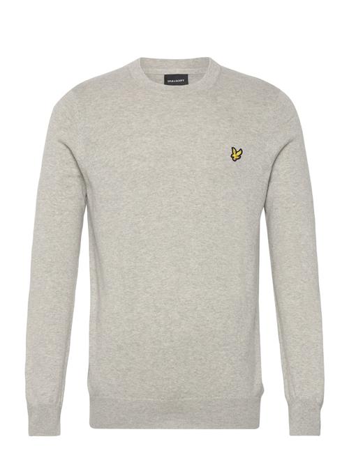 Lyle & Scott Cotton Merino Crew Neck Jumper Lyle & Scott Grey