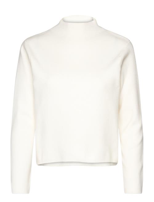 Se Mango Perkins-Neck Sweater Mango White ved Booztlet