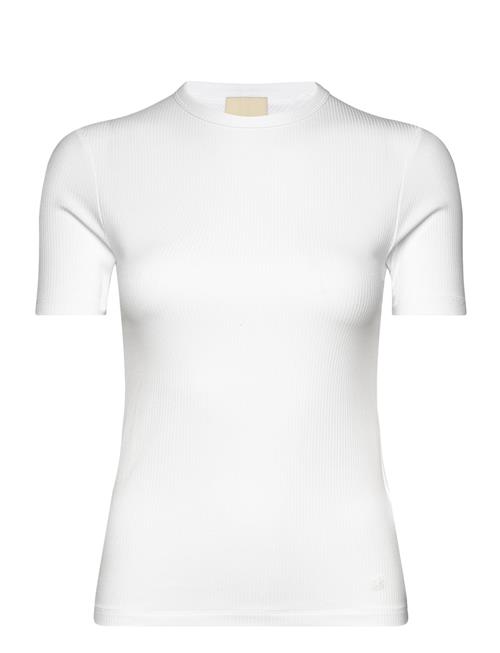 Calvin Klein Modal Rib Ss Tee Calvin Klein White