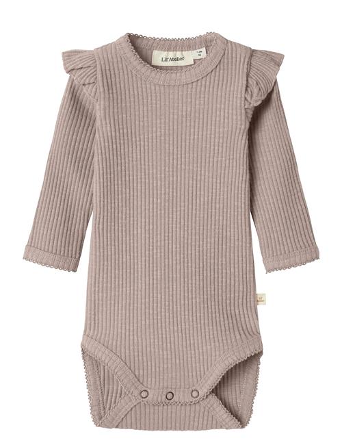 Lil'Atelier Nbfraja Sao Ls Slim Body Lil Lil'Atelier Beige