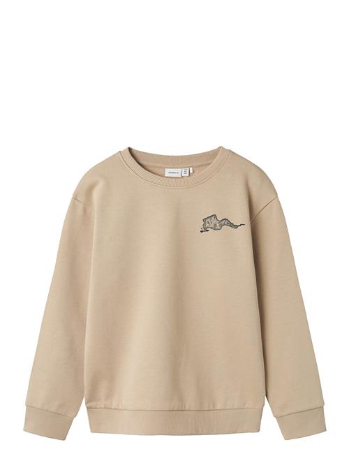 name it Nkmtegeo Ls Nreg Sweat Bru Name It Beige