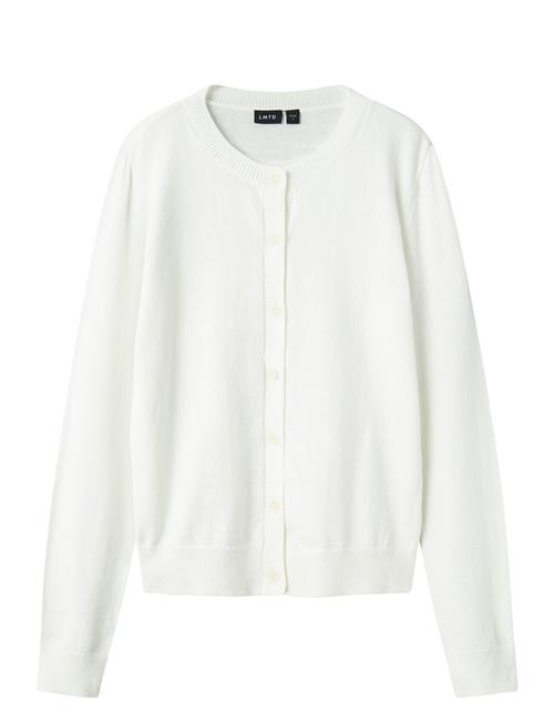 LMTD Nlfdancy Ls Short Knit Cardigan LMTD White