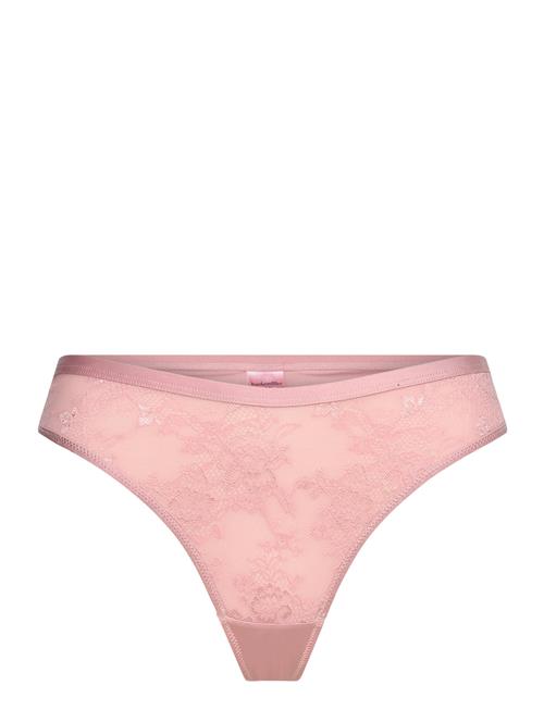 Hunkemöller Lea Lace String Hl Hunkemöller Pink