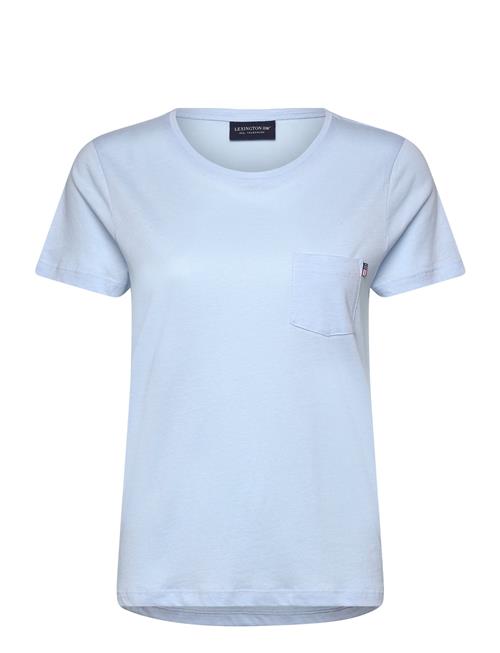 Cotton-Modal Blend Classic Tee Lexington Clothing Blue