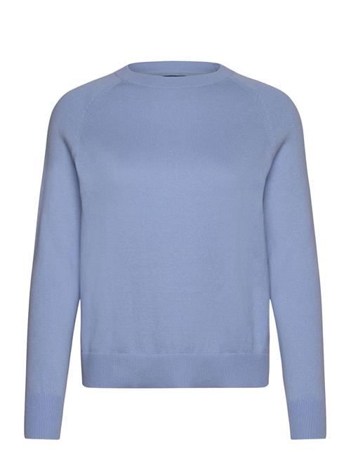 Cashmere Blend Raglan Sweater Lexington Clothing Blue