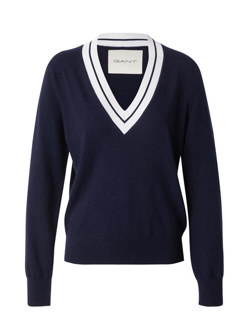 GANT Pullover  navy / hvid