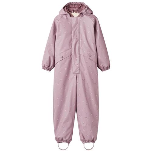 Wheat Thermo Rainsuit Aiko Soft Lilac Flowers | Lilla | 104 cm