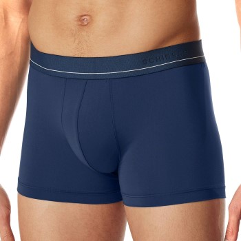 Schiesser Pure Micro Shorts Plain Mørkblå Small Herre