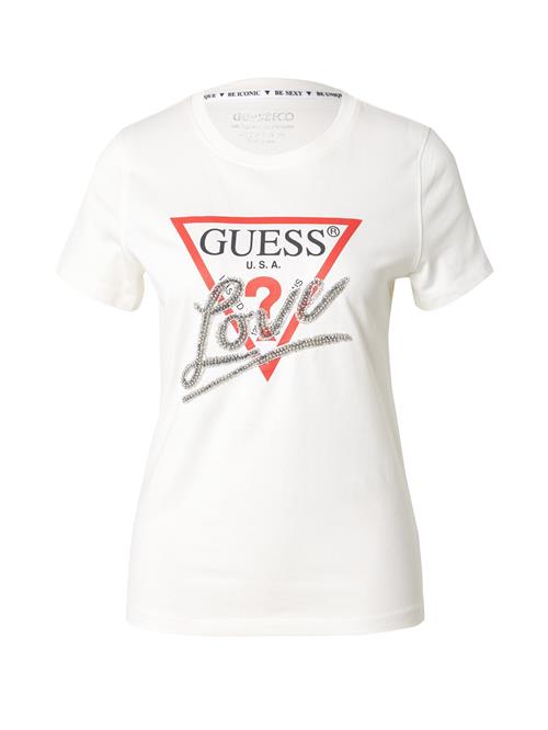 GUESS Shirts  creme / rød / sort / hvid