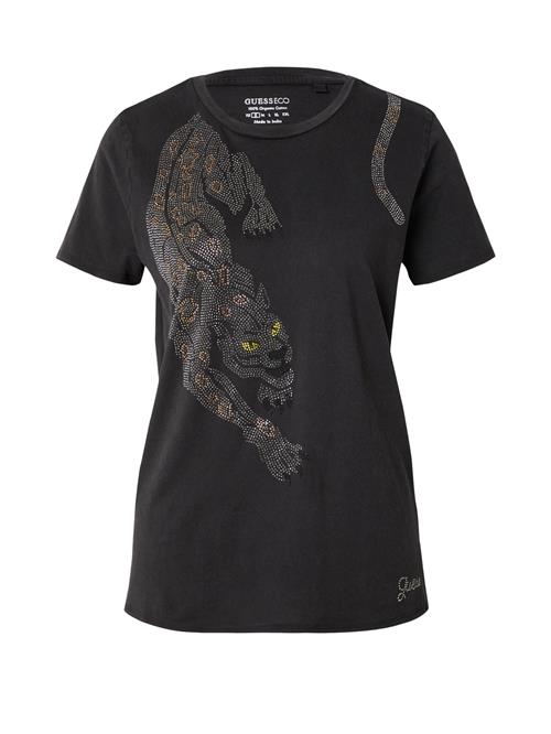 GUESS Shirts 'PANTHER'  gul / sort / transparent